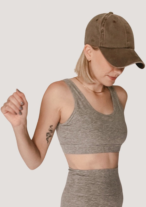 The CLOUD Bra Top Grey