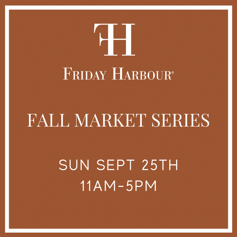 Friday Harbour Fall Market Series