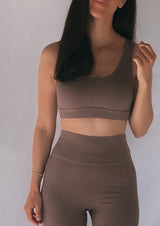 The CLOUD Bra Top Taupe