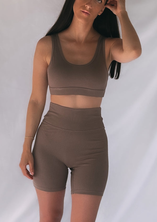 The CLOUD Bike Short Taupe