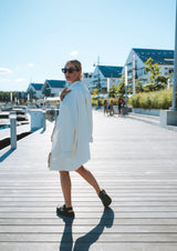 THE BOYFRIEND BLAZER WHITE